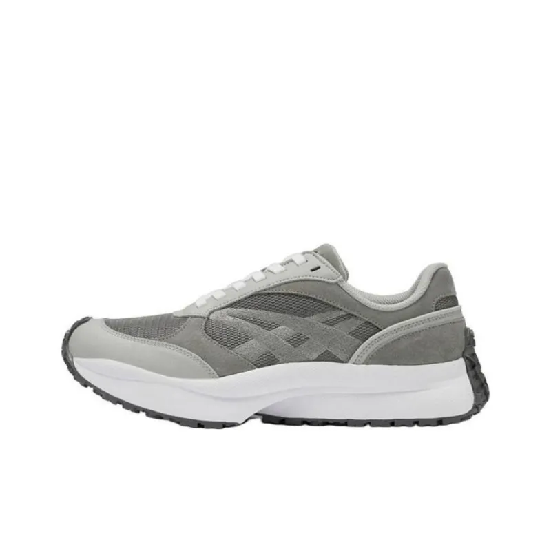 Onitsuka Tiger SP Series Cushioning, Wear Resistant Low Top Running Shoes Unisex Gray-0