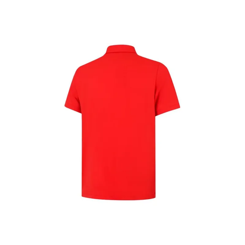 LiNing Polo Shirt Men's Flag Red-1