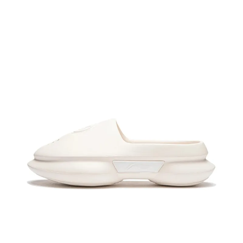 LiNing Slide Slippers Men's Ivory-0