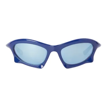 Balenciaga Bat Rectangular Frame Sunglasses