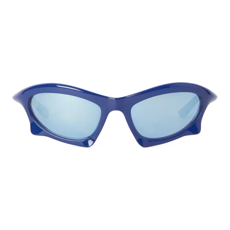 Balenciaga Bat Rectangular Frame Sunglasses-0