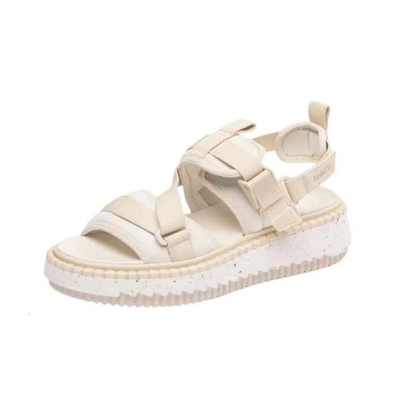 See By Chloe Lilli Beach Sandals Women's White-2