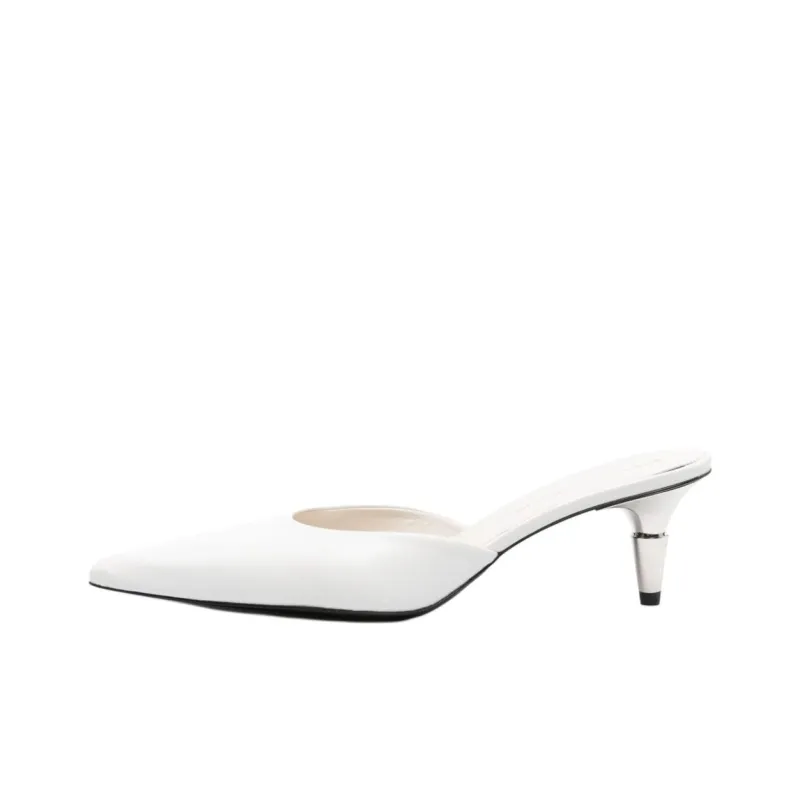 PROENZA SCHOULER 60mm Spike Leather Mules-0