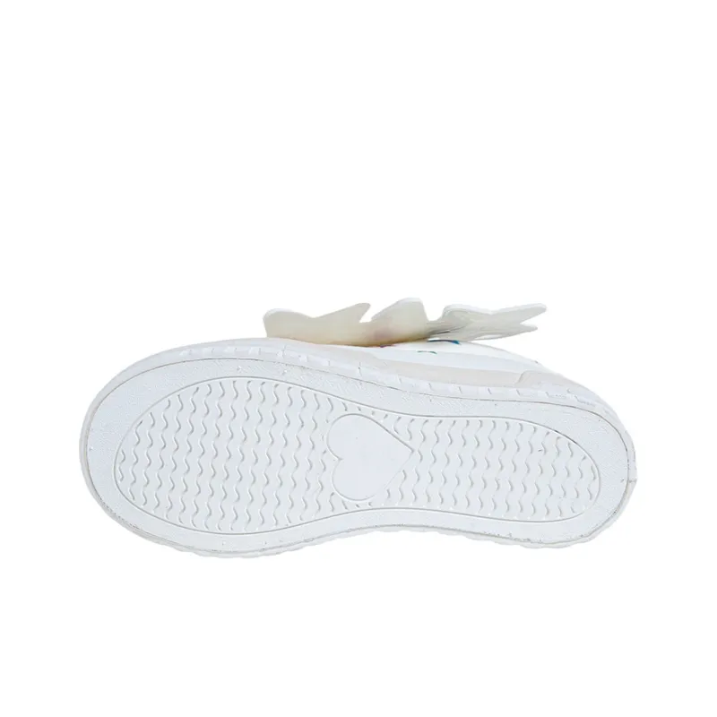 OYNN Young Baby Series Skateboard Shoes Women's Low Top White-5