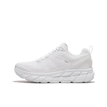 HOT POTATO Cushioned Wear-Resistant Lightweight Breathable Low-Top PO-EVA Casual Running Shoes Unisex White