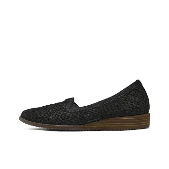 Skechers Modern Comfort Cushioning Anti Slip Wear Resistant Breathability Low Top Casual Shoes Women's Black