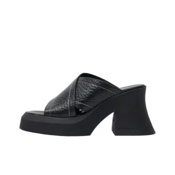 MIISTA Slide Slippers Women's Black