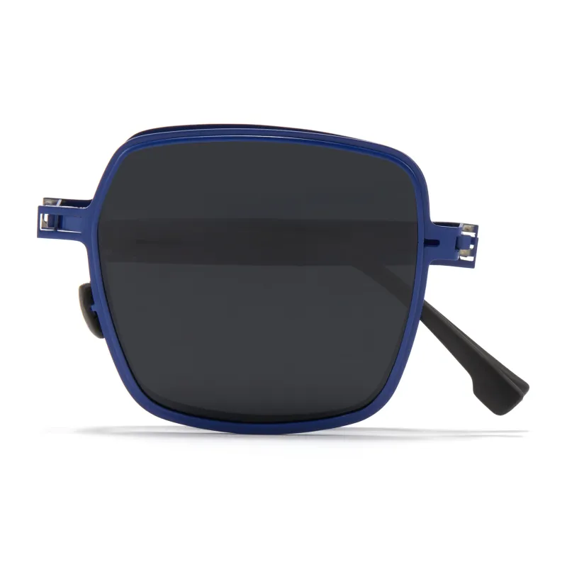 CYXUS PC Square Sunglasses Unisex Black Blue Coffee Red-5