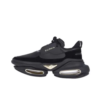BALMAIN B Bold Low Top Casual Shoes Men's Black