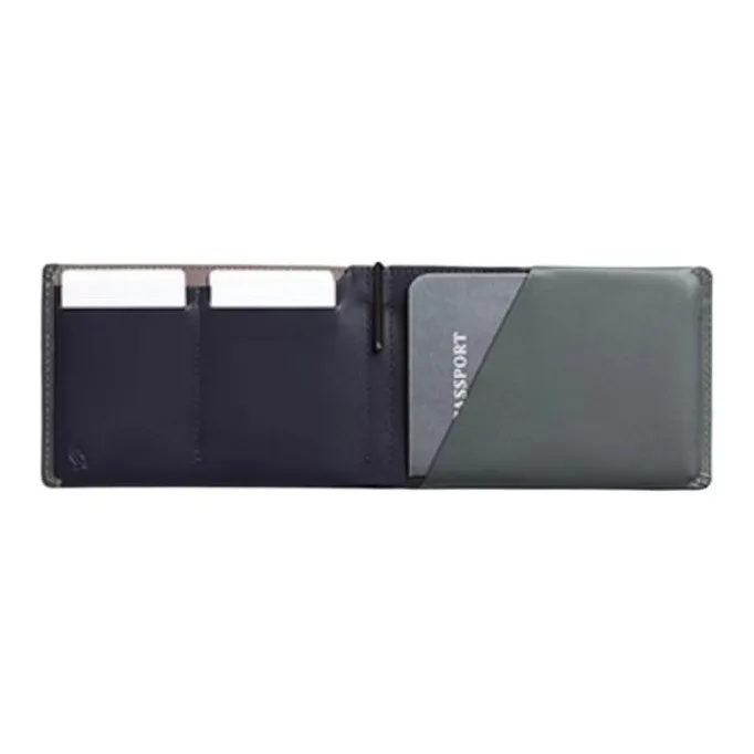BELLROY Cow Leather Wallet Unisex Jasper Green-3
