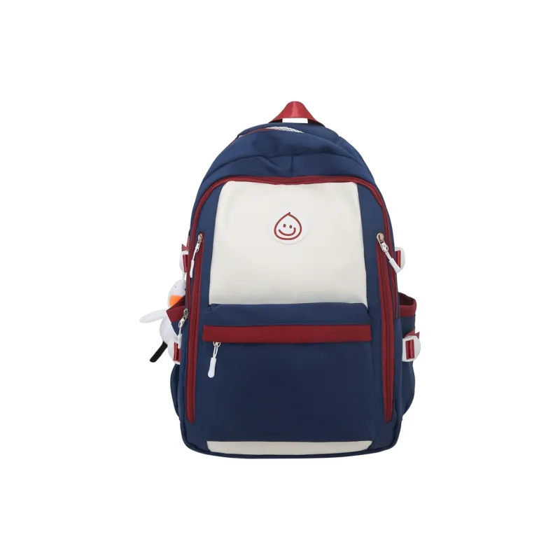 GEERDUN Nylon Backpack Unisex Black/Pink/Khaki/Green/Blue-15