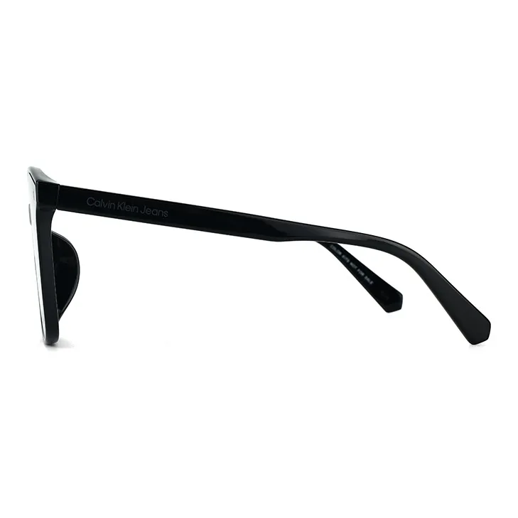 CALVIN KLEIN Square Sunglasses Unisex Black-3