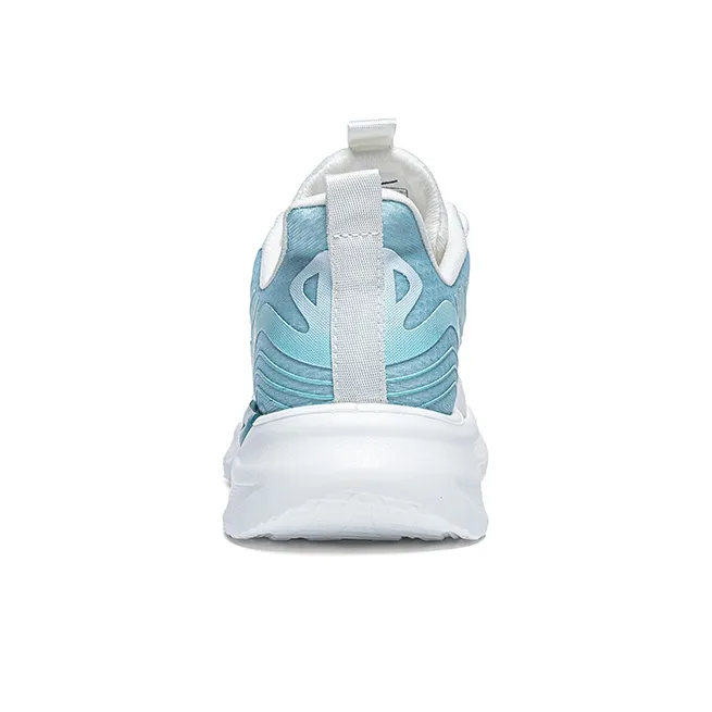 Warrior Students' Running Shoes Breathable Lightweight Low Top Casual Shoes Men's White Haze Blue-3