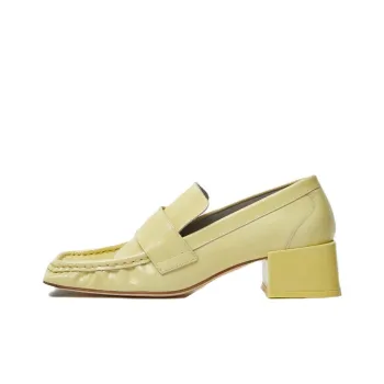 MIISTA Loafers 5cm Women's Yellow