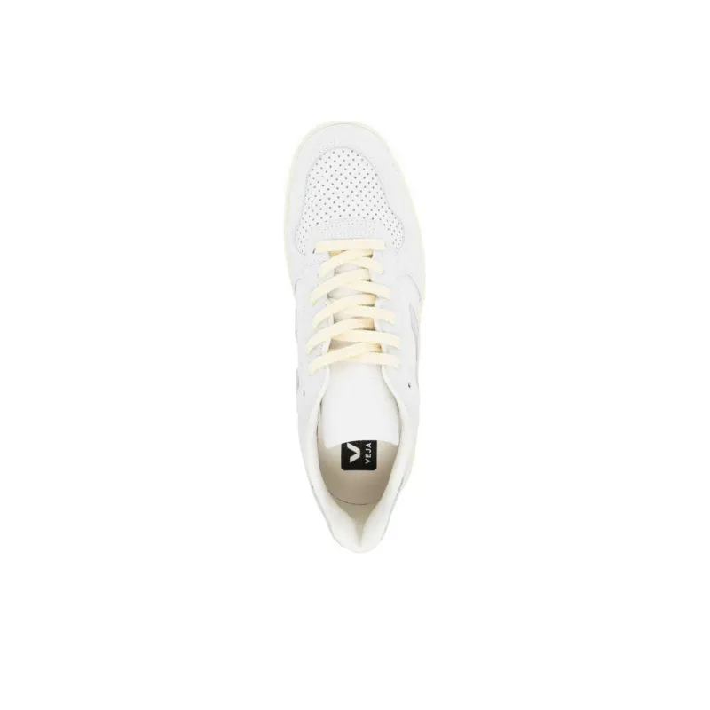 VEJA V 10 ChromeFree® Leather Sneakers-3