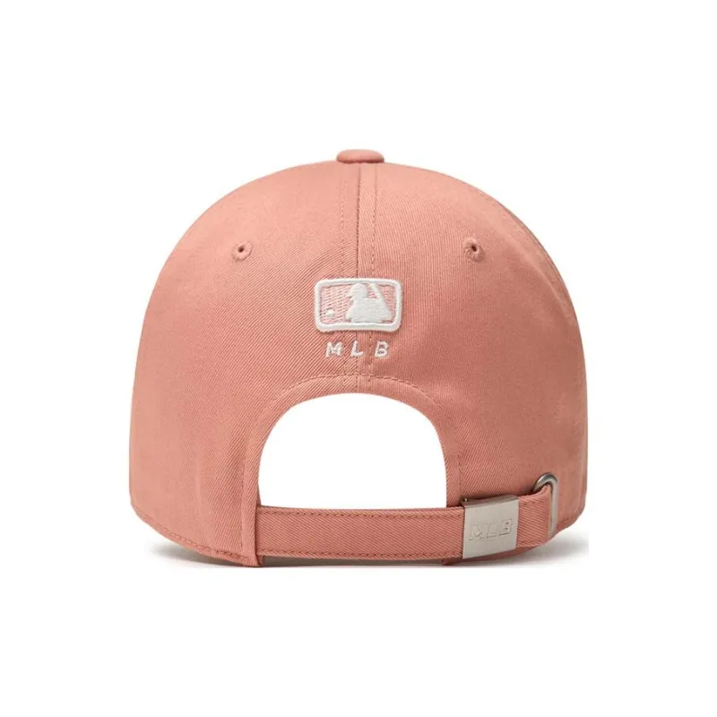 MLB Cotton Baseball Caps Unisex Grapefruit Pink COM-1