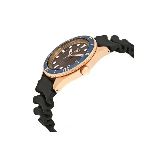 SEIKO Series 5 Automatic Mechanical Movement Resin Strap Watch Men's Watches Gold Dial SRPB96J1-1