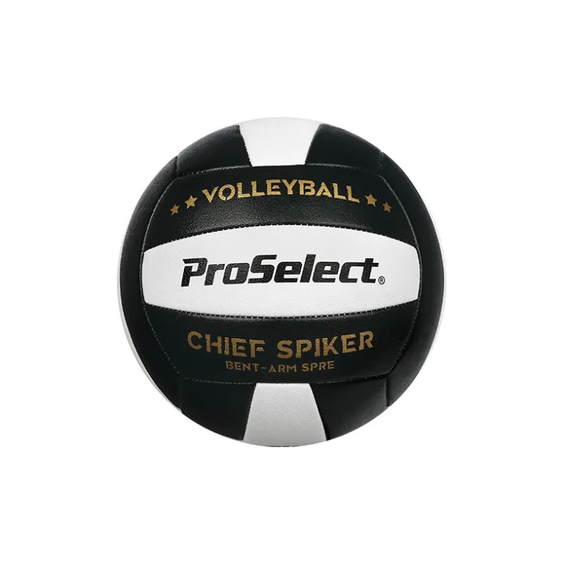 ProSelect PU Size 5 Ball Volleyball Unisex Black White-1