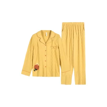 ITALAI Pajama Set Women's Gardenia Yellow