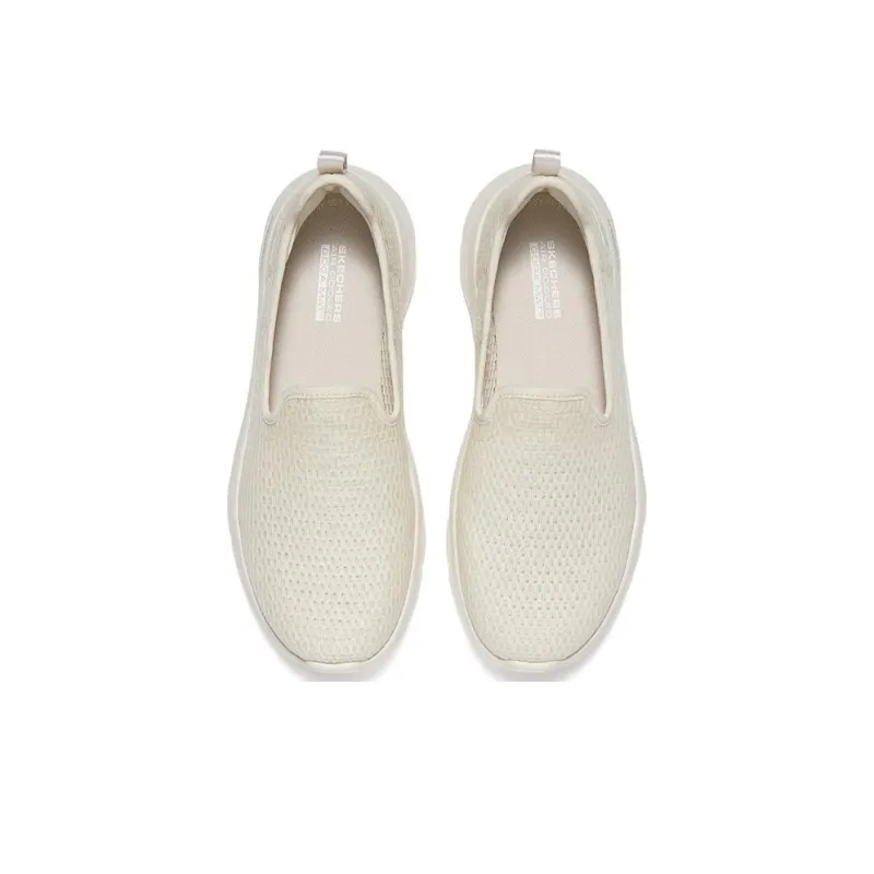 Skechers Cushioning Breathable Low-Top Casual Shoes Women's Ivory-2