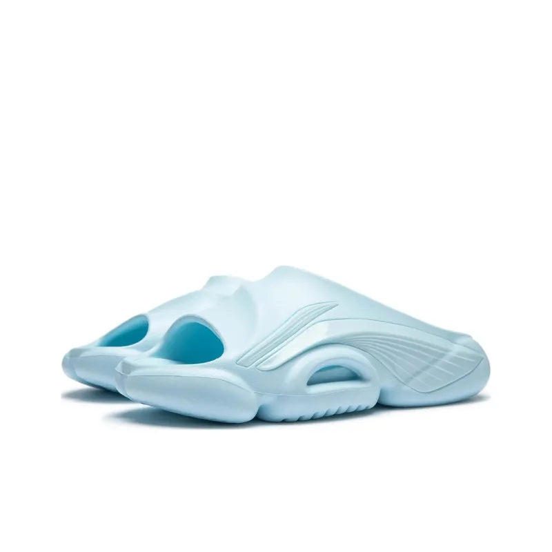 LiNing BADFIVE Slide Slide Slippers Women's Blue-2
