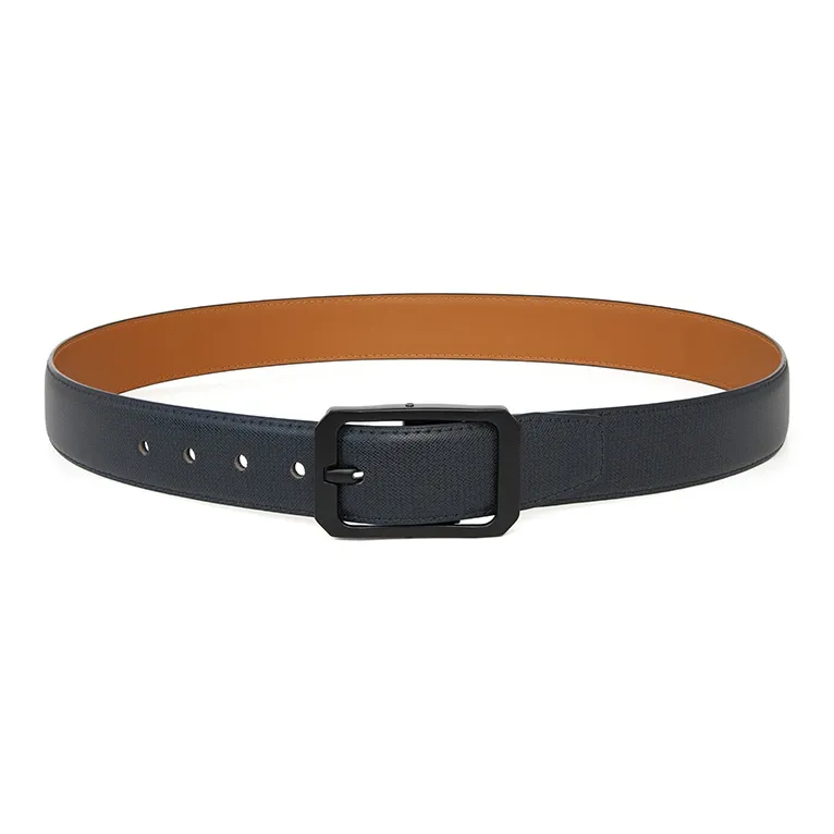 MAISON VINSON Trendy Versatile Casual Minimalist Style Pin Buckle Leather Belts Men's-1