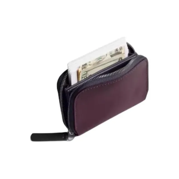 BELLROY Cow Leather Wallet Mini Unisex Merlot Brown-2