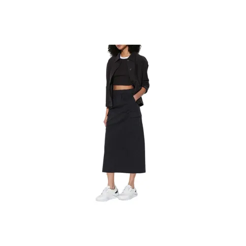 UNIQLO Casual Long Skirts Women's Black