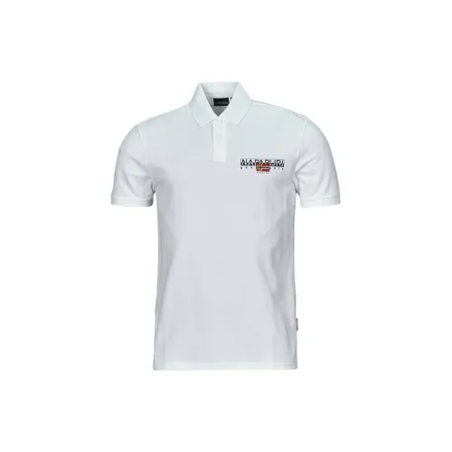 Napapijri Polo Shirts Men White