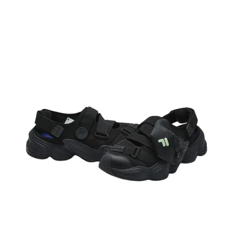 FILA FUSION TENACITY Beach Sandals Men's Black-3