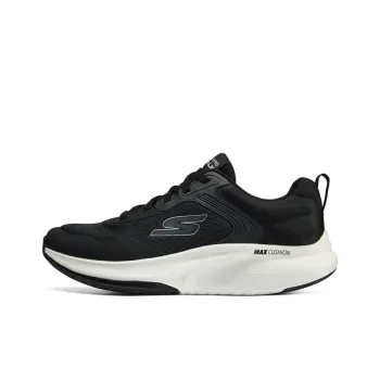 Skechers Slip Resistant Low Top Casual Running Shoes Men's Black