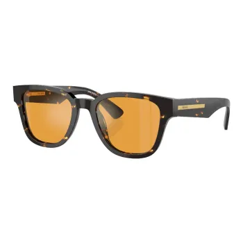 PRADA Tortoiseshell effect D frame Sunglasses