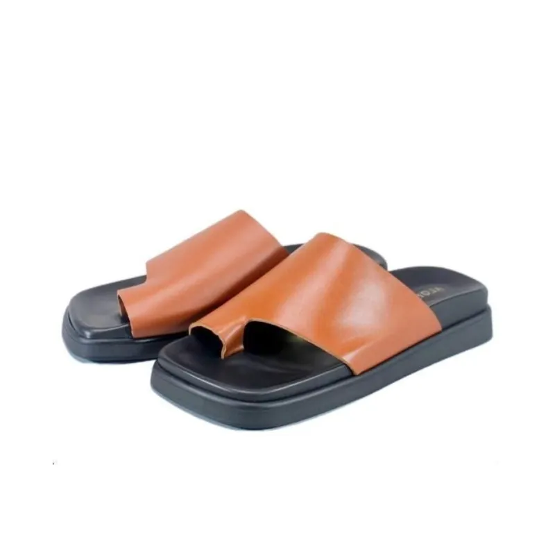 ALOHAS Stylish Sandals Women's Brown-2