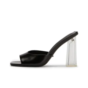 Tony Bianco Rubber Sole Slip Resistant Slide Slippers Women's Black
