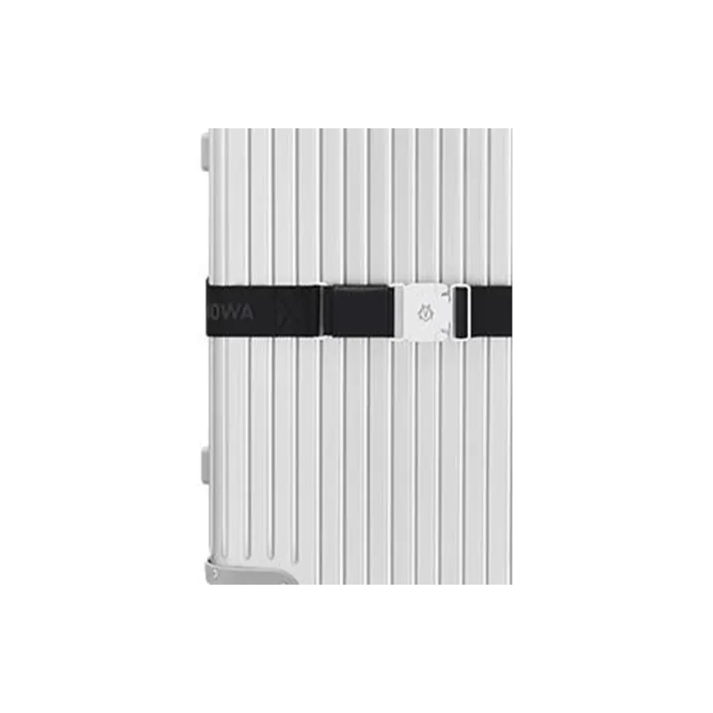 RIMOWA Fabric Suitcase With Built-in Bag And Pocket Large Size Unisex Black-4