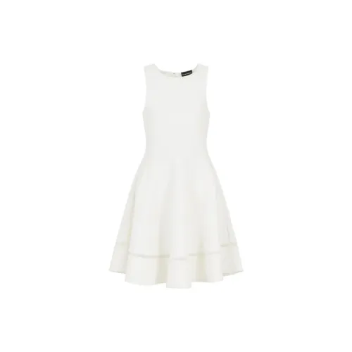 EMPORIO ARMANI Sleeveless Dresses Women's White