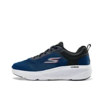 Skechers Low Top Running Shoes Men's Black Blue