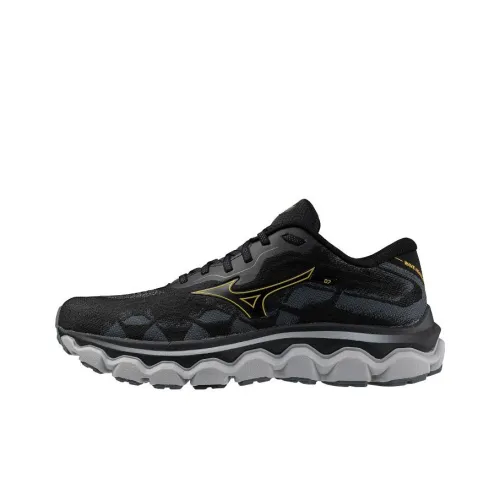 Mizuno Wave Horizon 7 4E Wide 'Black Citrus'