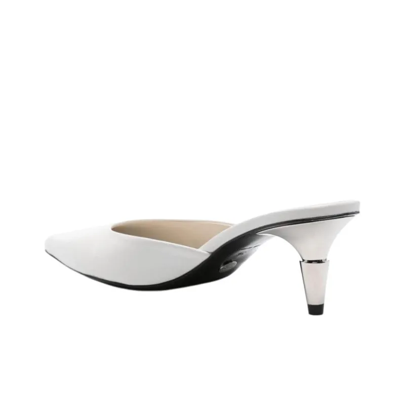 PROENZA SCHOULER 60mm Spike Leather Mules-3