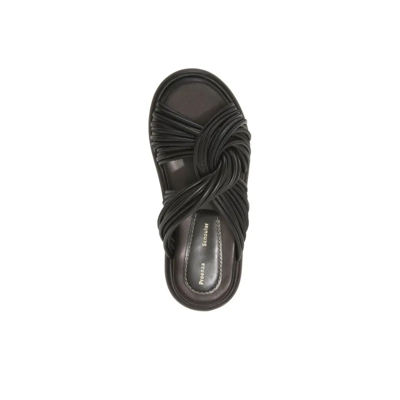 PROENZA SCHOULER Pipe Rolo Leather Slides Women's-4