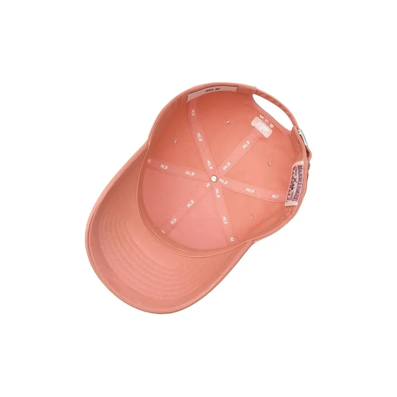 MLB Cotton Baseball Caps Unisex Grapefruit Pink COM-3