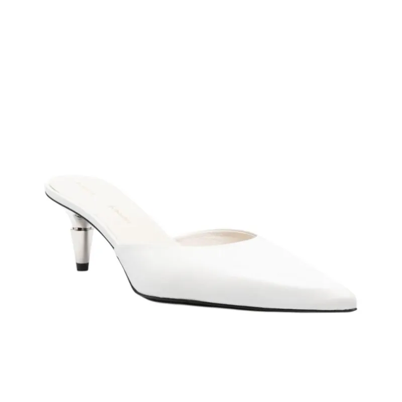 PROENZA SCHOULER 60mm Spike Leather Mules-2