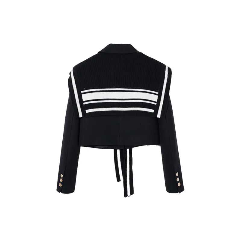Ouyang Jackets Coats Women's Black-1