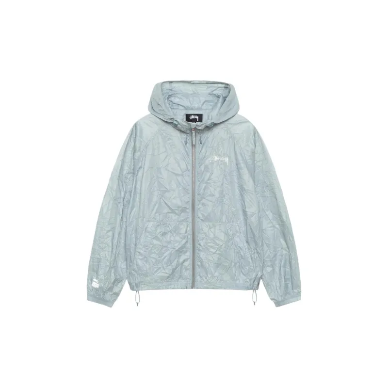 Stussy Wrinkled Nylon Beach Shell Jacket-16