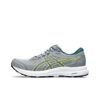 Asics Gel Contend 8 Extra Wide Cushioning Wear Resistant Low Top Running Shoes Men's Gray