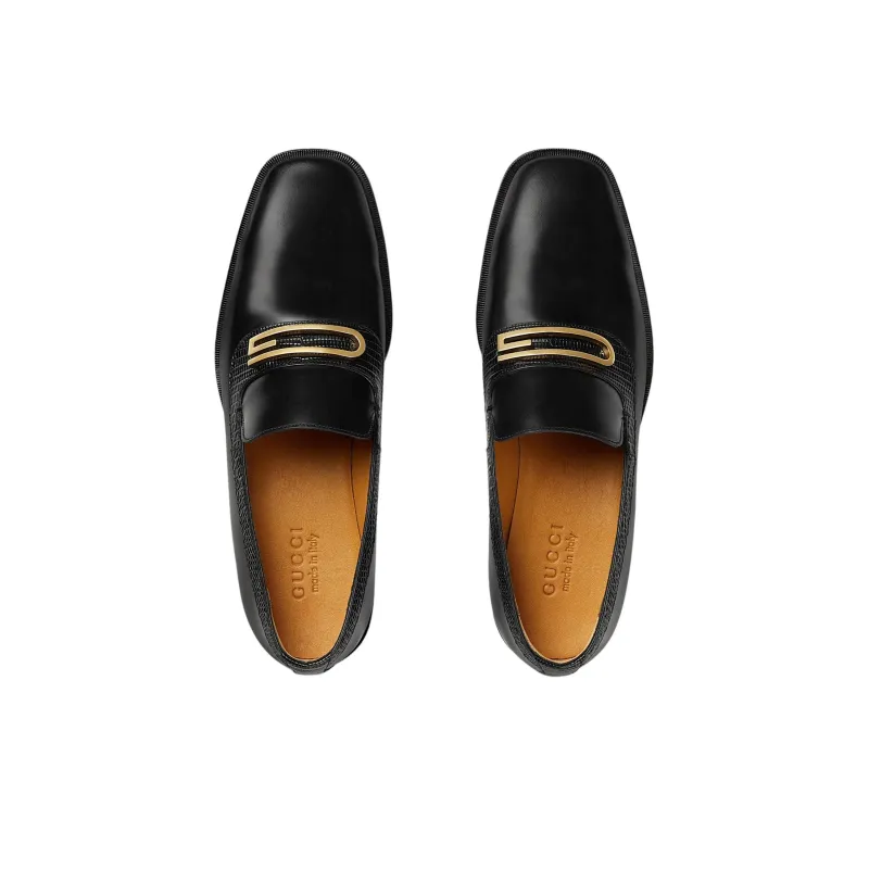 GUCCI Loafers Men Black-3