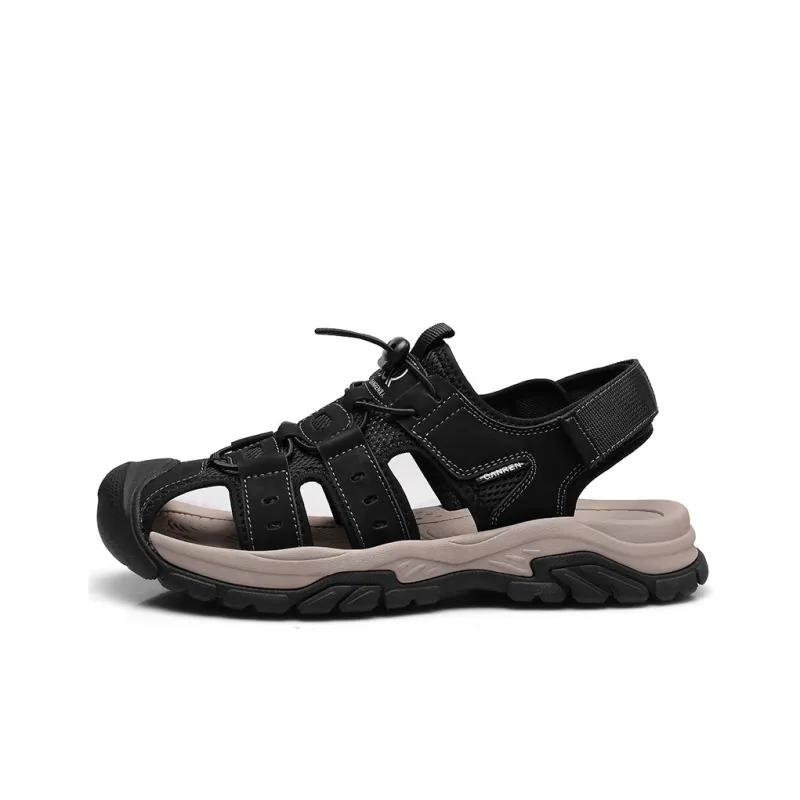 Strongman Men's Sandal Summer Breathable Beach Shoes Men's Athletic Shoes Slip-Resistant-0