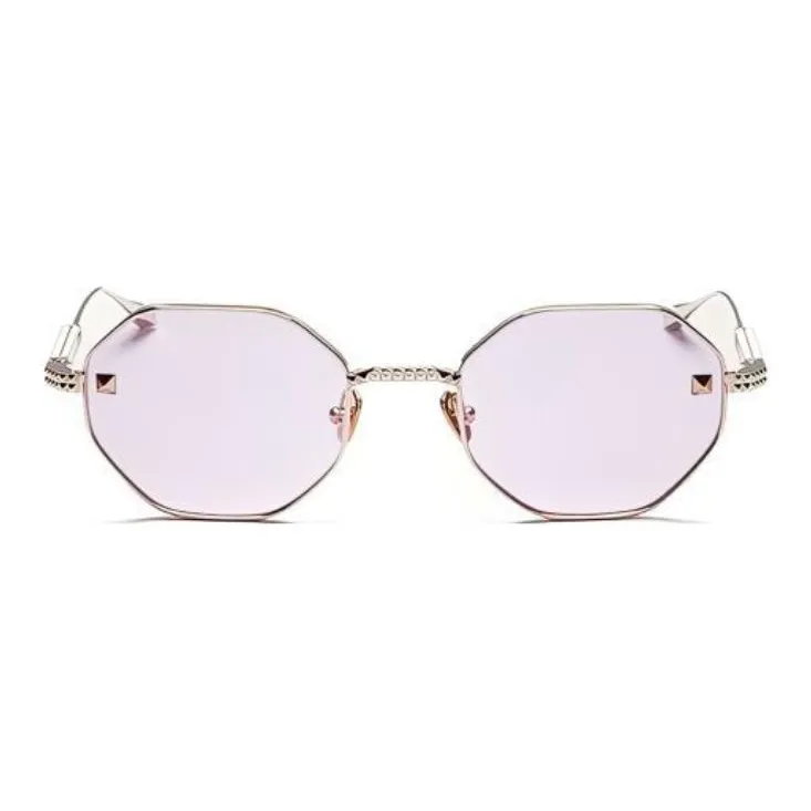 Valentino Rockstud Geometric-frame Sunglasses-1