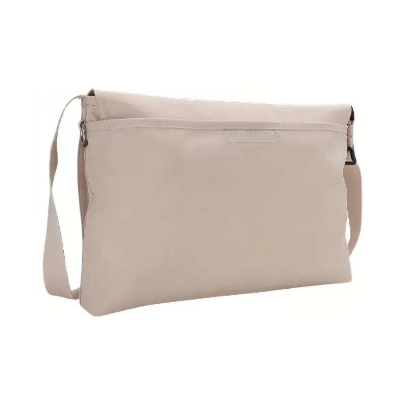 CK/Calvin Klein Fabric Shoulder Bag Crossbody Bag Medium Size Men's Milk Cream-2