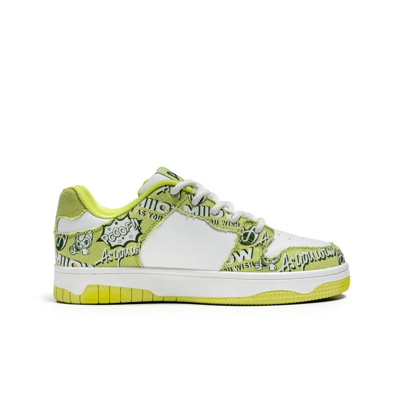 MIIOW Trend Party Series Coverage Anti-Slip Wear-Resistant Lightweight Breathable Low-Top Skateboard Shoes Unisex-16